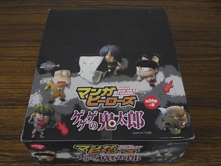 Amazon | 絶版品 マンガヒーローズ ゲゲゲの鬼太郎 ミニ ビッグ ヘッド